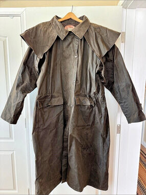 Outback Trading Co. Low Rider Duster. Brown Cotton Coat XXXL